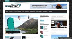 Desktop Screenshot of gokite.com.br